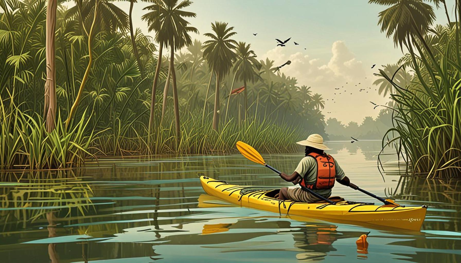 Adventures in the Niger Delta: Kayak Routes and Wildlife Observation in Aquatic Environments