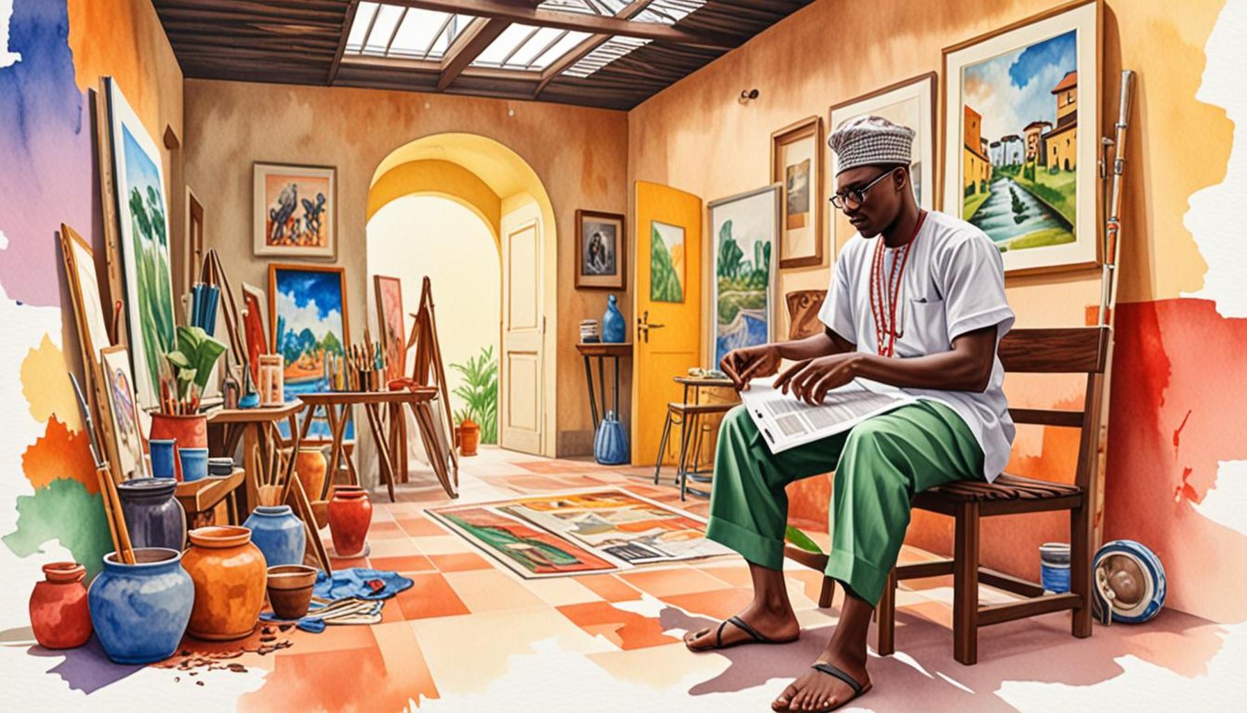 Paths of Art: A Cultural Itinerary through the Galleries and Studios of Nigerian Artists