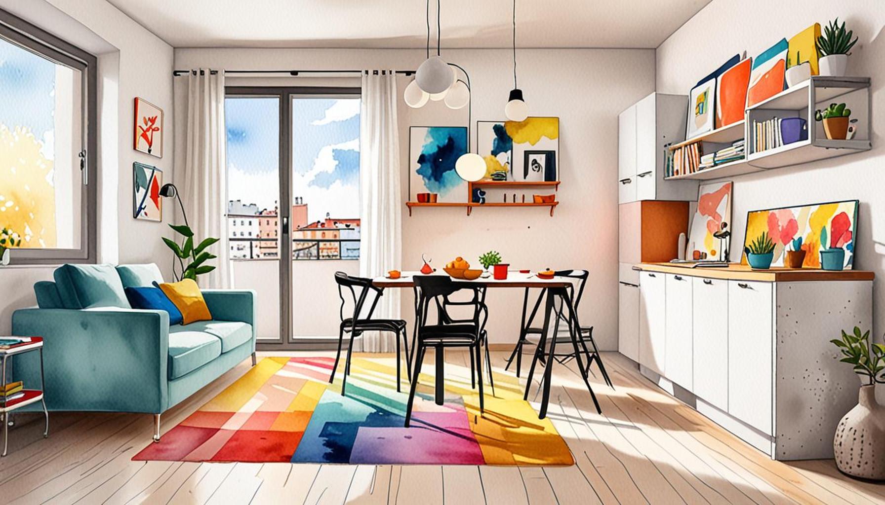 Organization of Spaces in Small Apartments: Minimalist Solutions for Comfortable Living in Reduced Areas